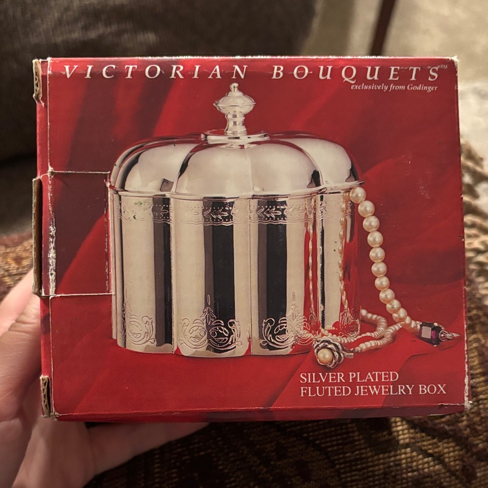 Godinger Silver Plated Jewelry Box